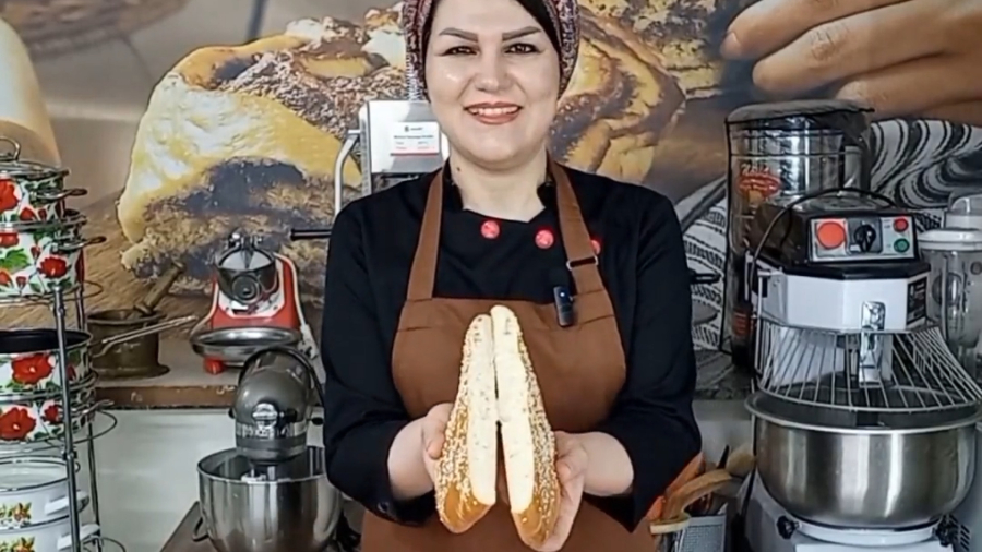 آموزش نان|نان شیر|آموزشگاه پریسا پارسی