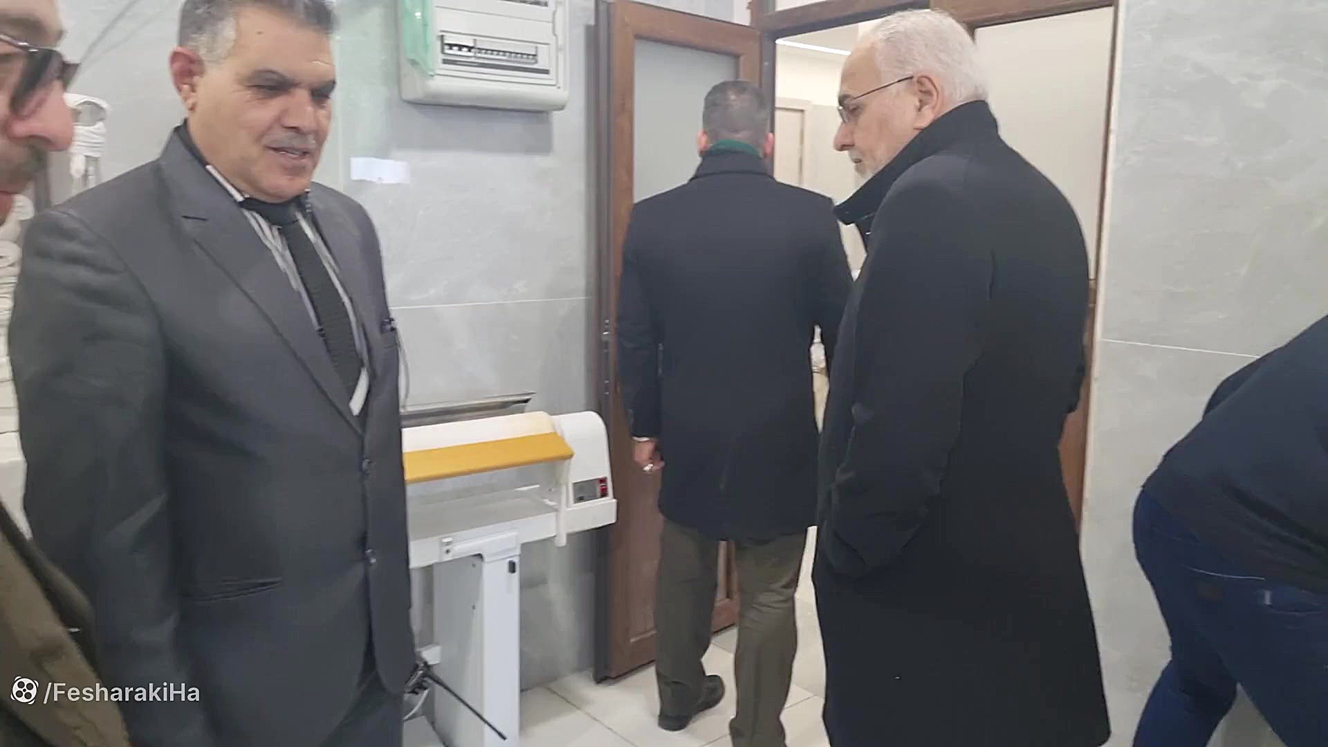 رختشویخانه در هتلی در کربلا