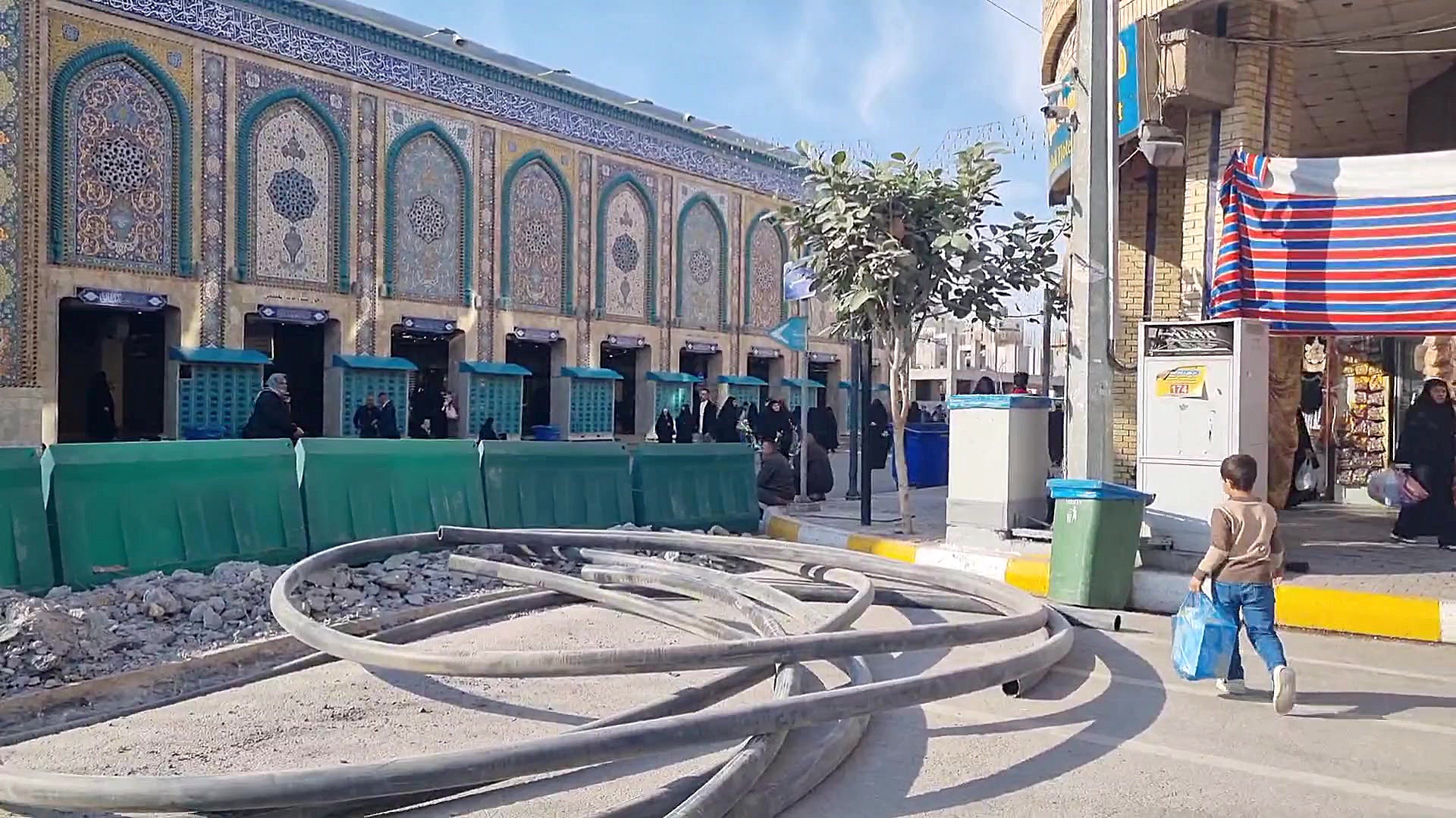 کانال کنی غیر اصولی در شهر کربلا