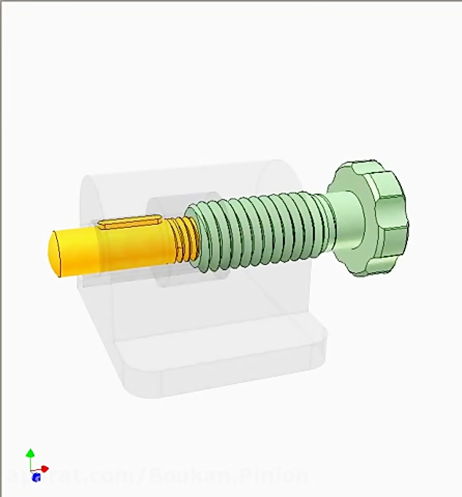Nutscrew differential mechanism 1