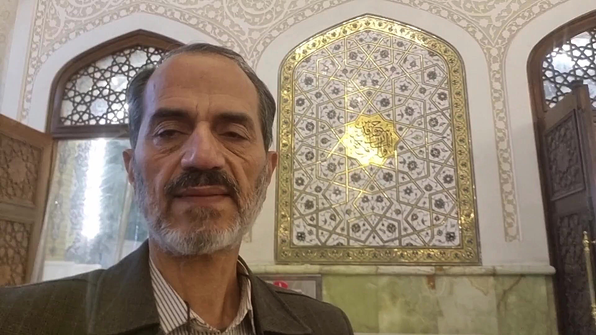 اوج هنر اسلامی در کاشیکاری زیبای حرم کاظمین ع