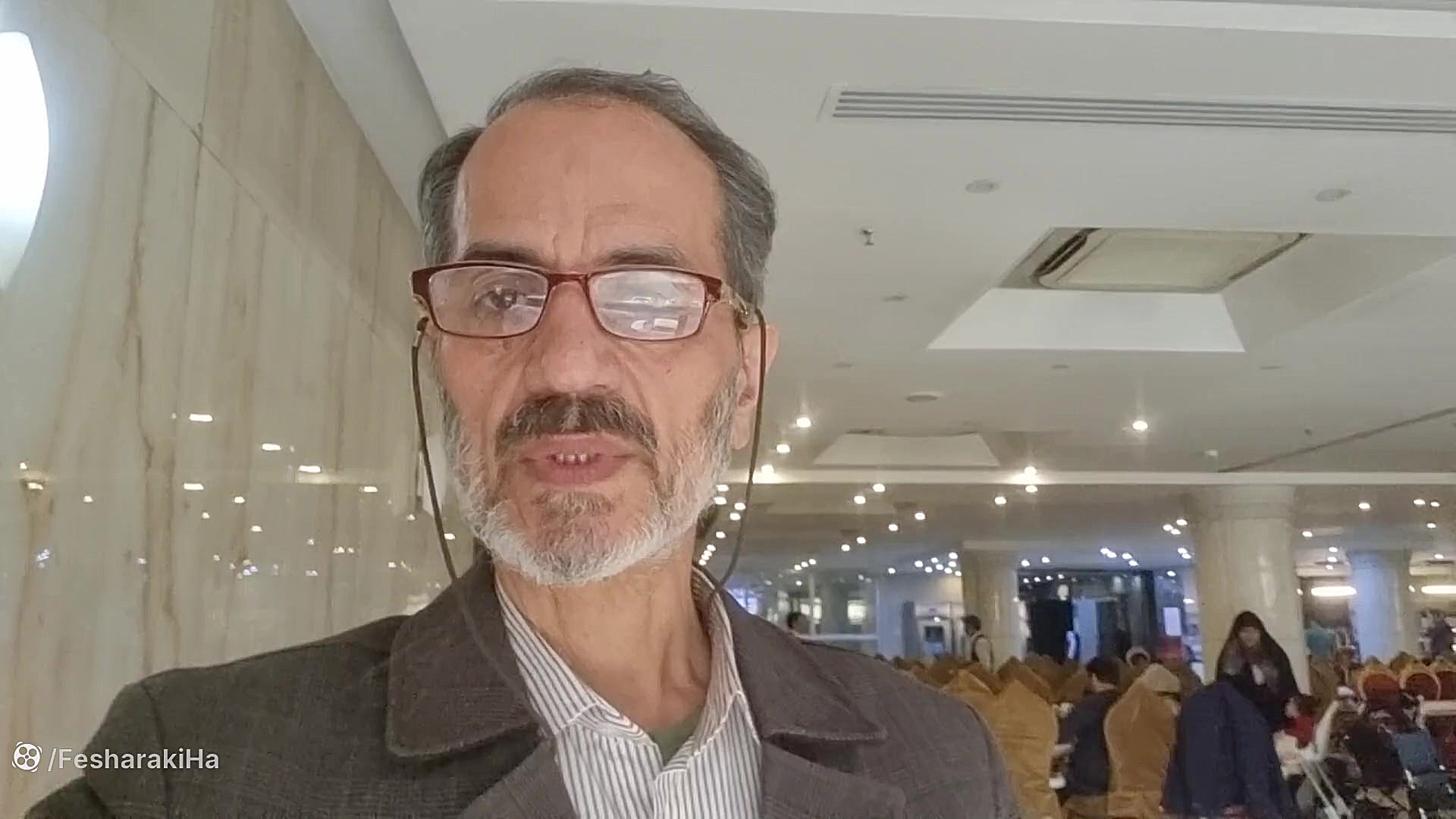 غذاخوری مجهز یک هتل نسبتا نوساز در کربلا
