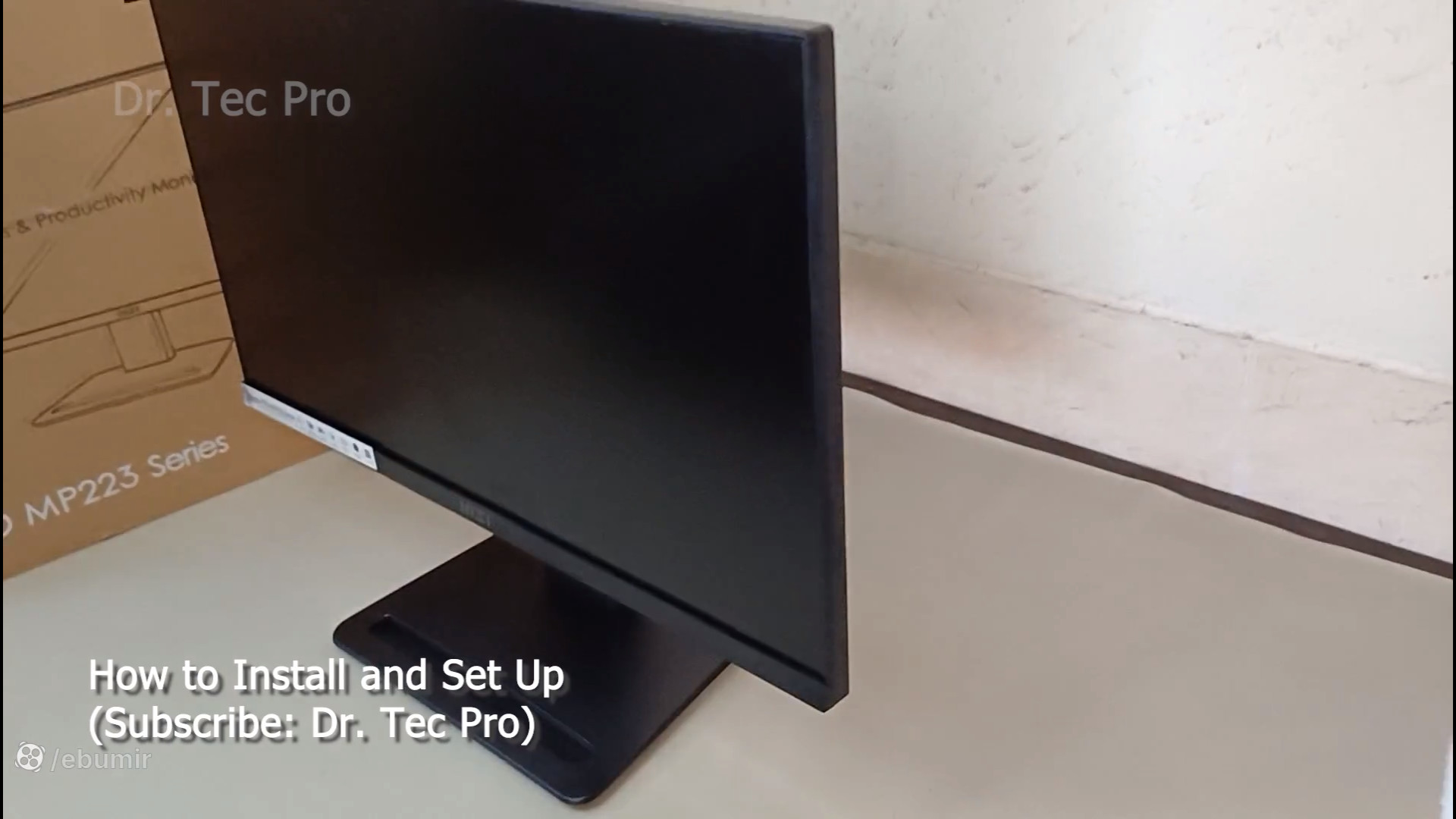 آنباکسینگ مانیتور ام اس آی MSI PRO MP223 – بررسی محتویات بسته‌بندی! ترمیم زیبایی دندان
