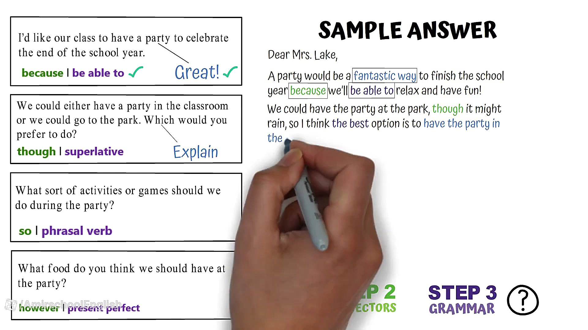 Cambridge B1 PET Writing Exam_ Top tips for email writing! ترانه علیدوستی
