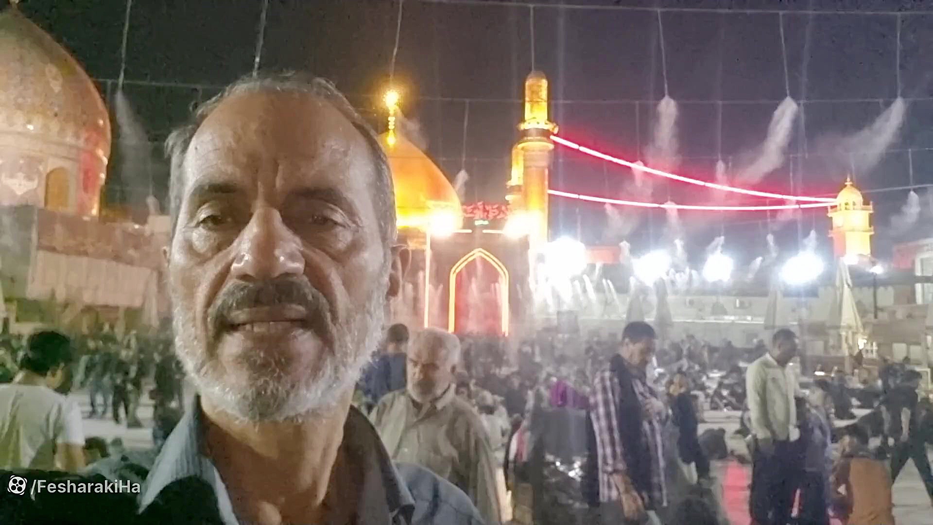 رطوبت در محوله سامرا در گرمای اربعین حسینی