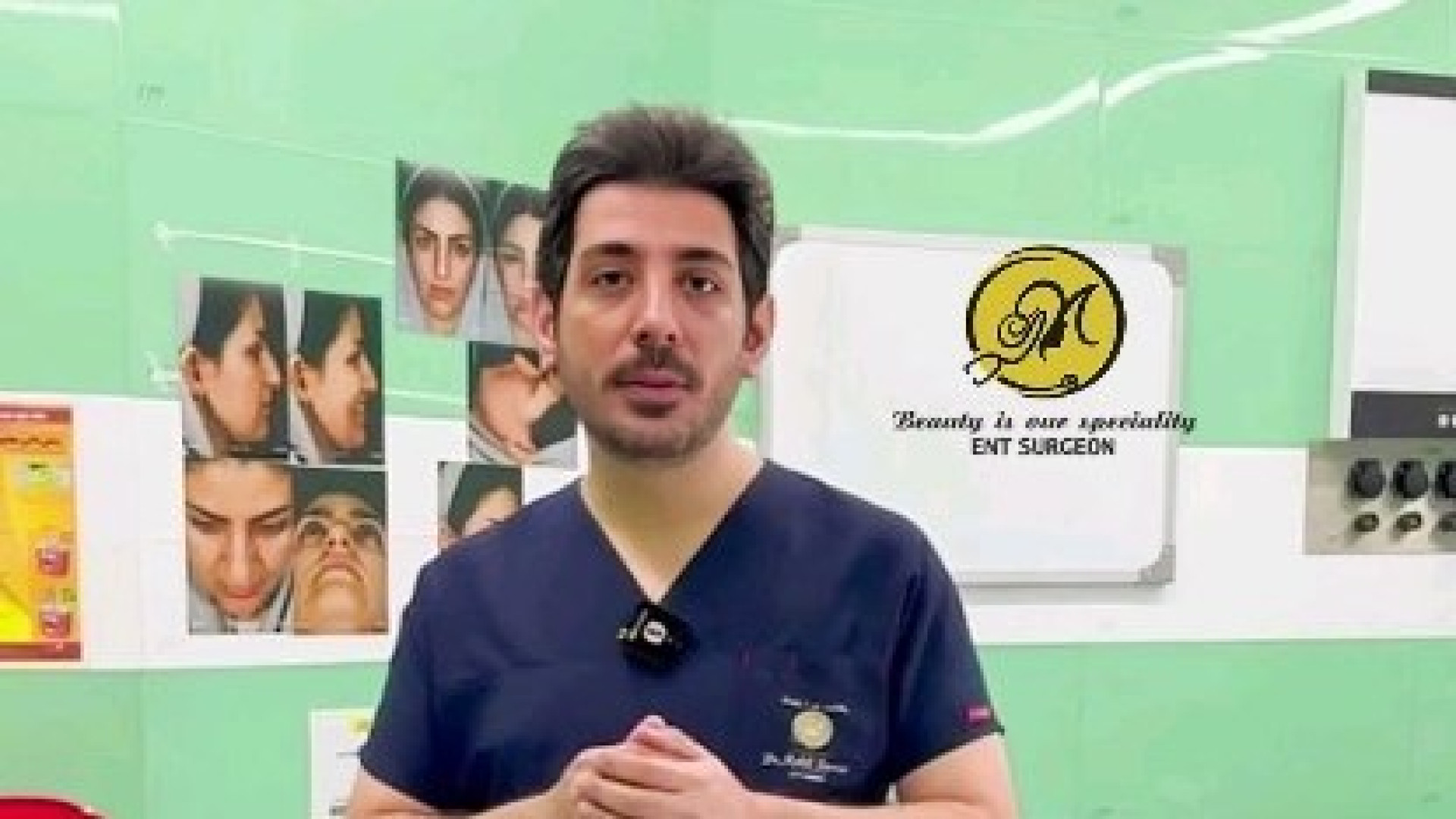 جوش زدن صورت بعد از عمل بینی | دکتر مهدی بنائی