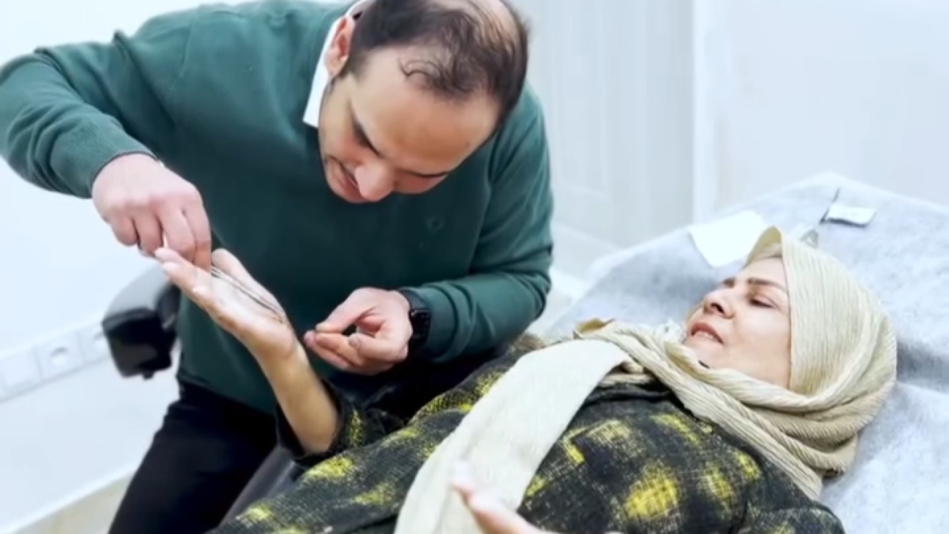 عمل جراحی عصب لاکپشت رقصان
