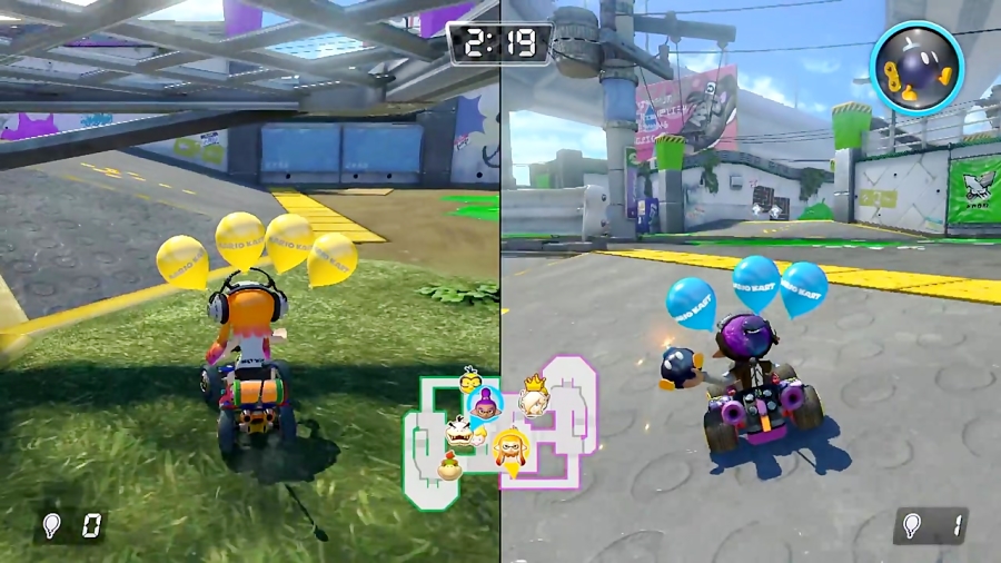 بررسی فنی بازی Mario Kart 8_Splatoon 2 Nintendo Switch