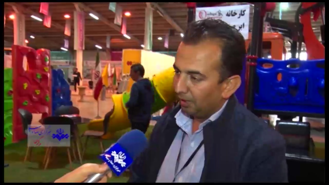 ابر صنعت قشقایی : غرفه برتر نمایشگاه ملزومات خدمات شهری اراک توپلیزوماب