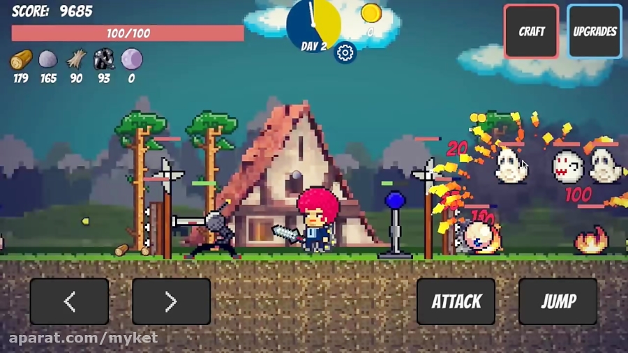 Pixel Survival Game - Android_iOS Survival Gameplay