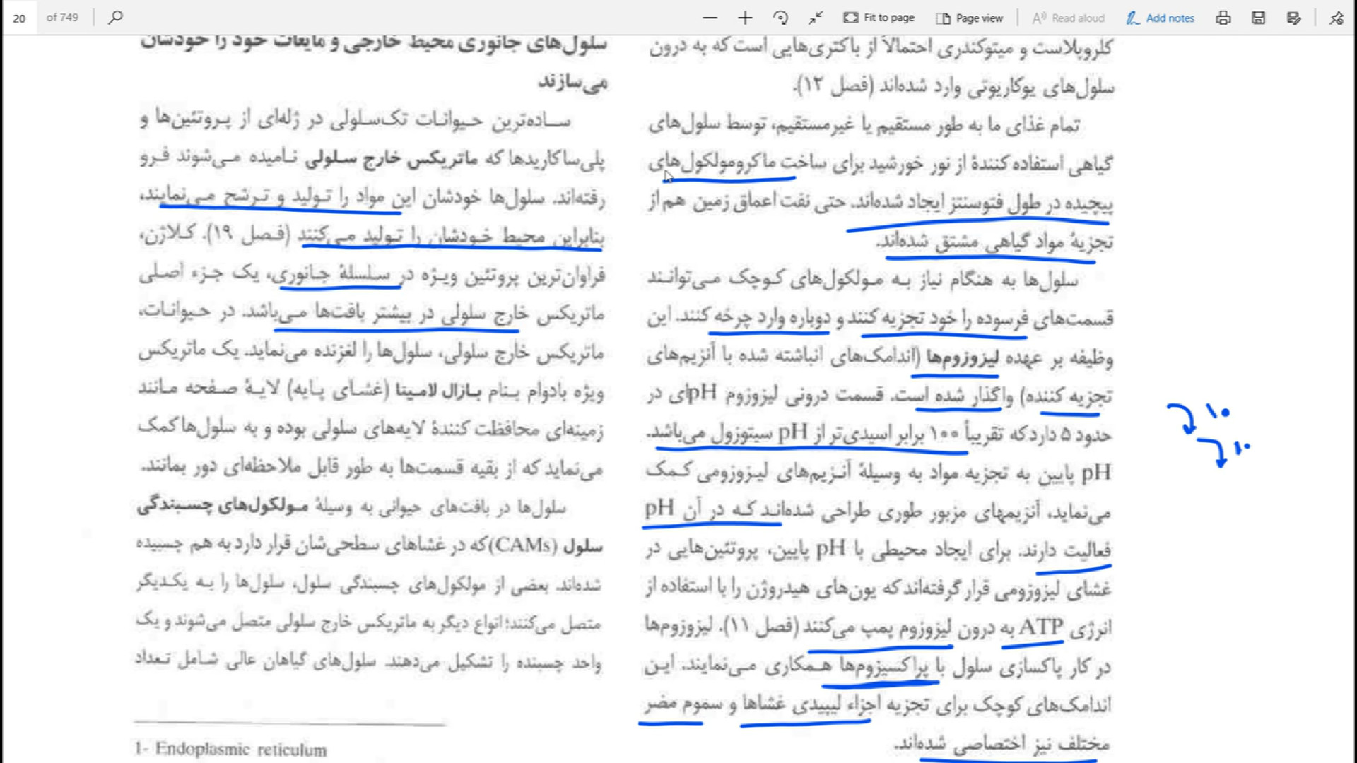 لودیش میخونیم فصل ۱ قسمت ۱1، غشا، گلژی و er ، تولید و مصرف atp و ماتریس سلولی بهنام بانی