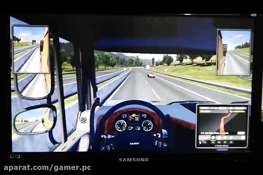 گیم پلی Euro Truck Simulator 2
