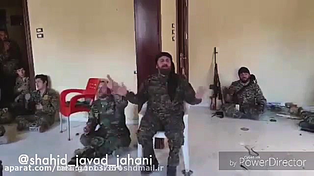 مداحی حاج احمدواعظی دربین مدافعان حرم کربلایی حمیدرضا رمضانی