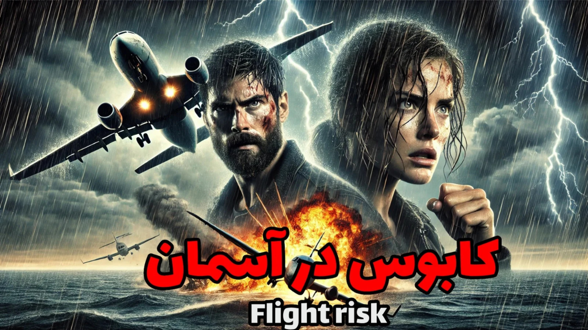 کابوس در ارتفاع ۳۰ هزار پایی! معرفی فیلم اکشن Flight Risk زمان283ثانیه