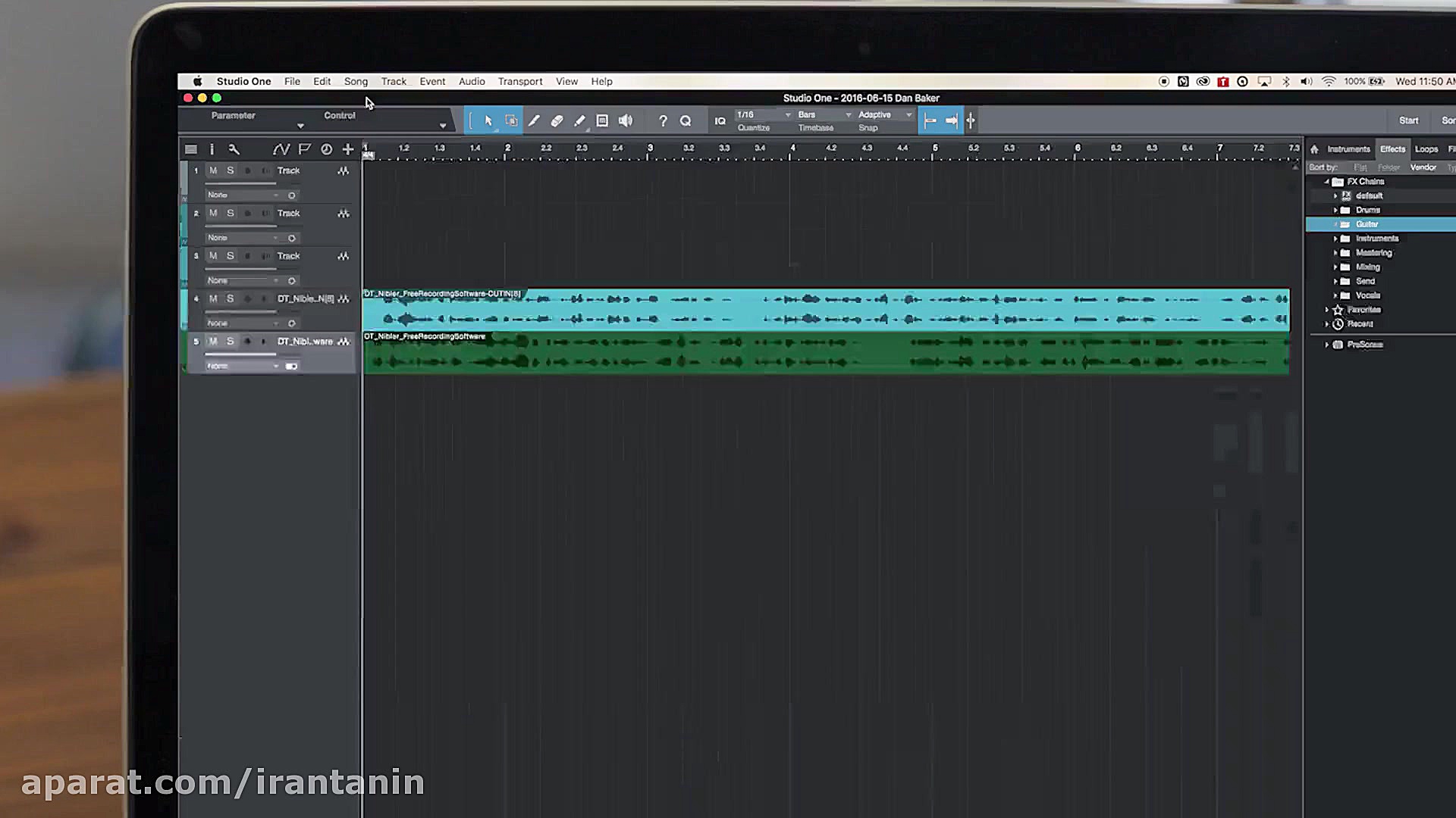معرفی چند برنامه رایگان آهنگ سازی و استودیویی زمان121ثانیه