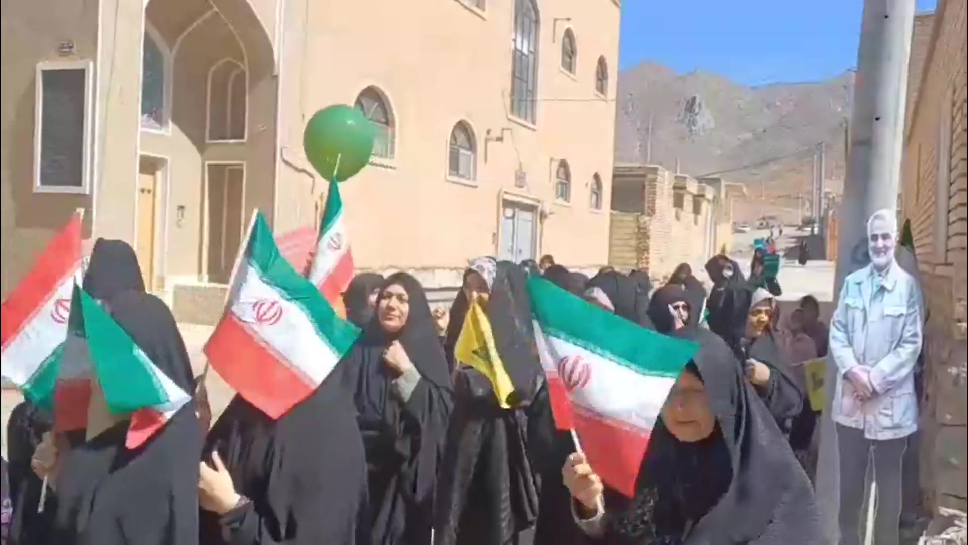 راهپیمایی روز قدس در روستای فشارک