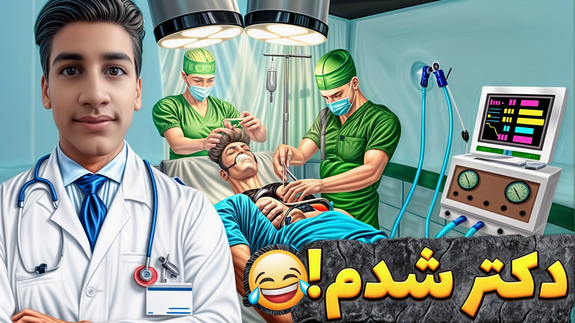 شبیه ساز جراحی ! / شبیه ساز پزشکی ؟! / این سمی ترین شبیه ساز دنیاست ! لیزر فرکشنال