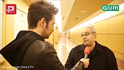 گفتگو با هنرمندان در افتتاحیه...