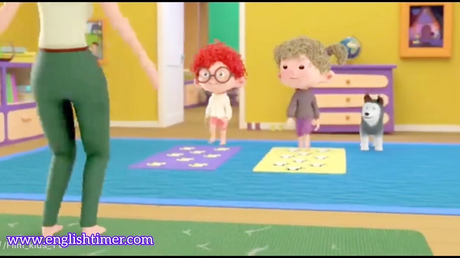 ویدیو شاد یوگا کودکان