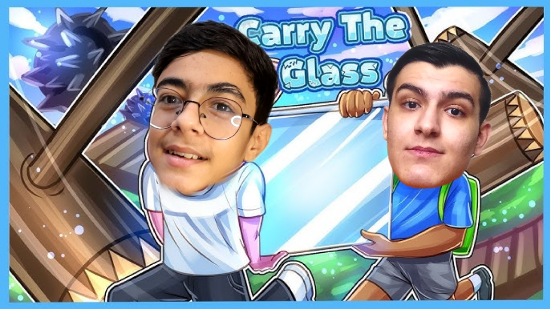 حمل شیشه با امین (2) | این بازی خیلی خنده داره !! Carry the glass لیپوساکشن