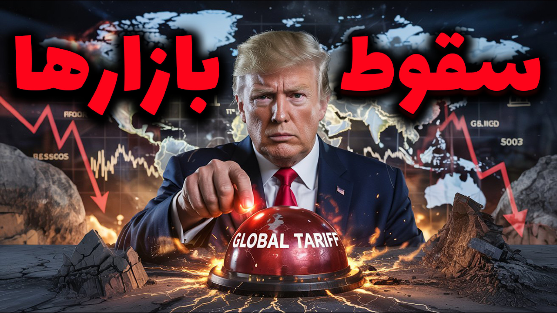 دنیا وارد بحران اقتصادی جدید شد؟ | بازی خطرناک ترامپ با تعرفه‌ها؟