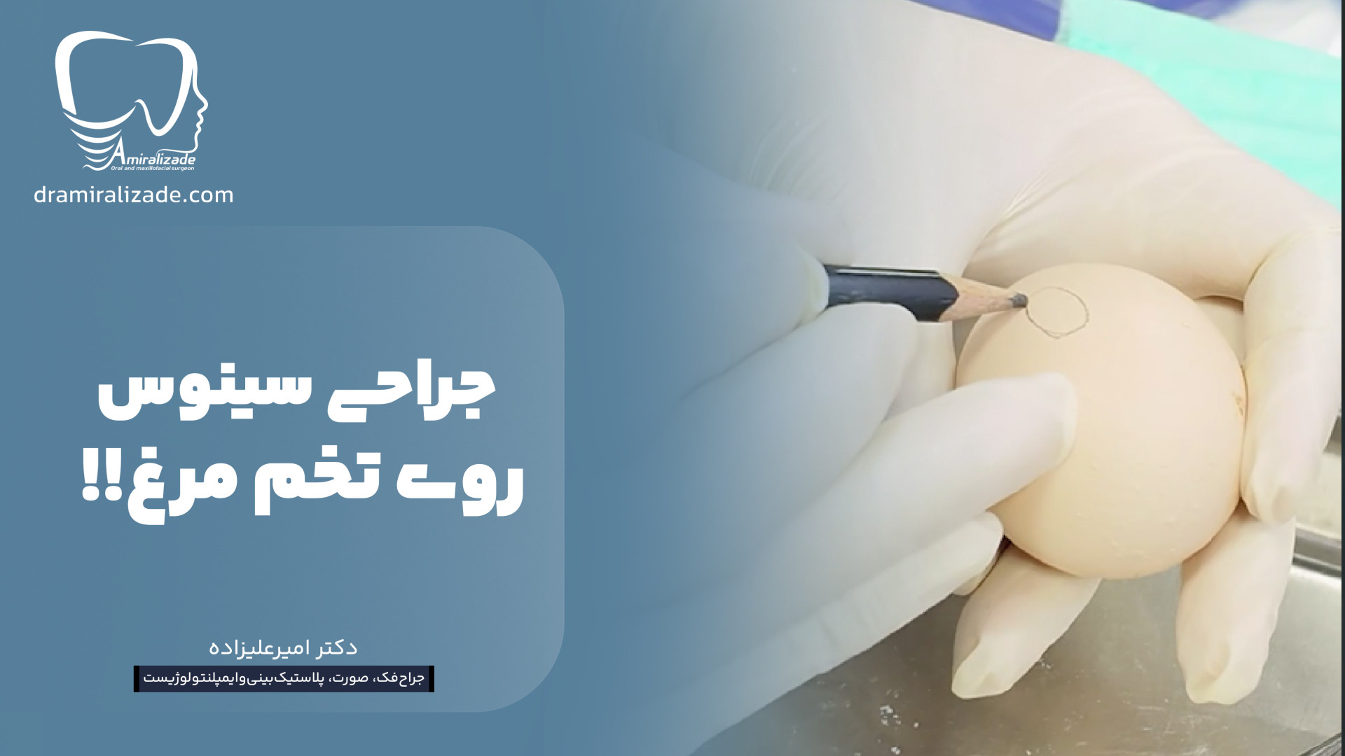 شبیه سازی جراحی با تخم مرغ بلاگر