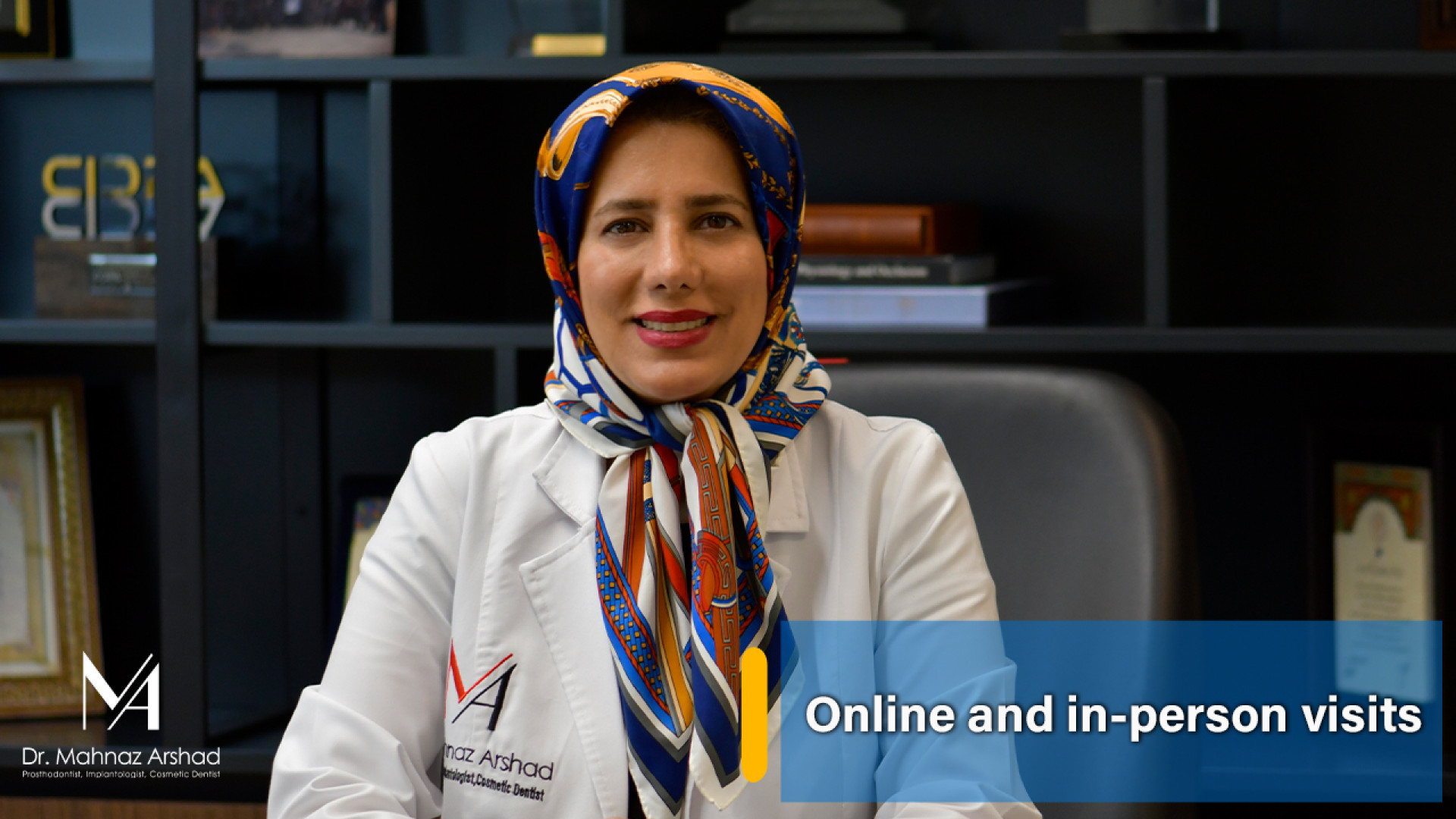 ویزیت آنلاین دندانپزشکی دکتر مهناز ارشد