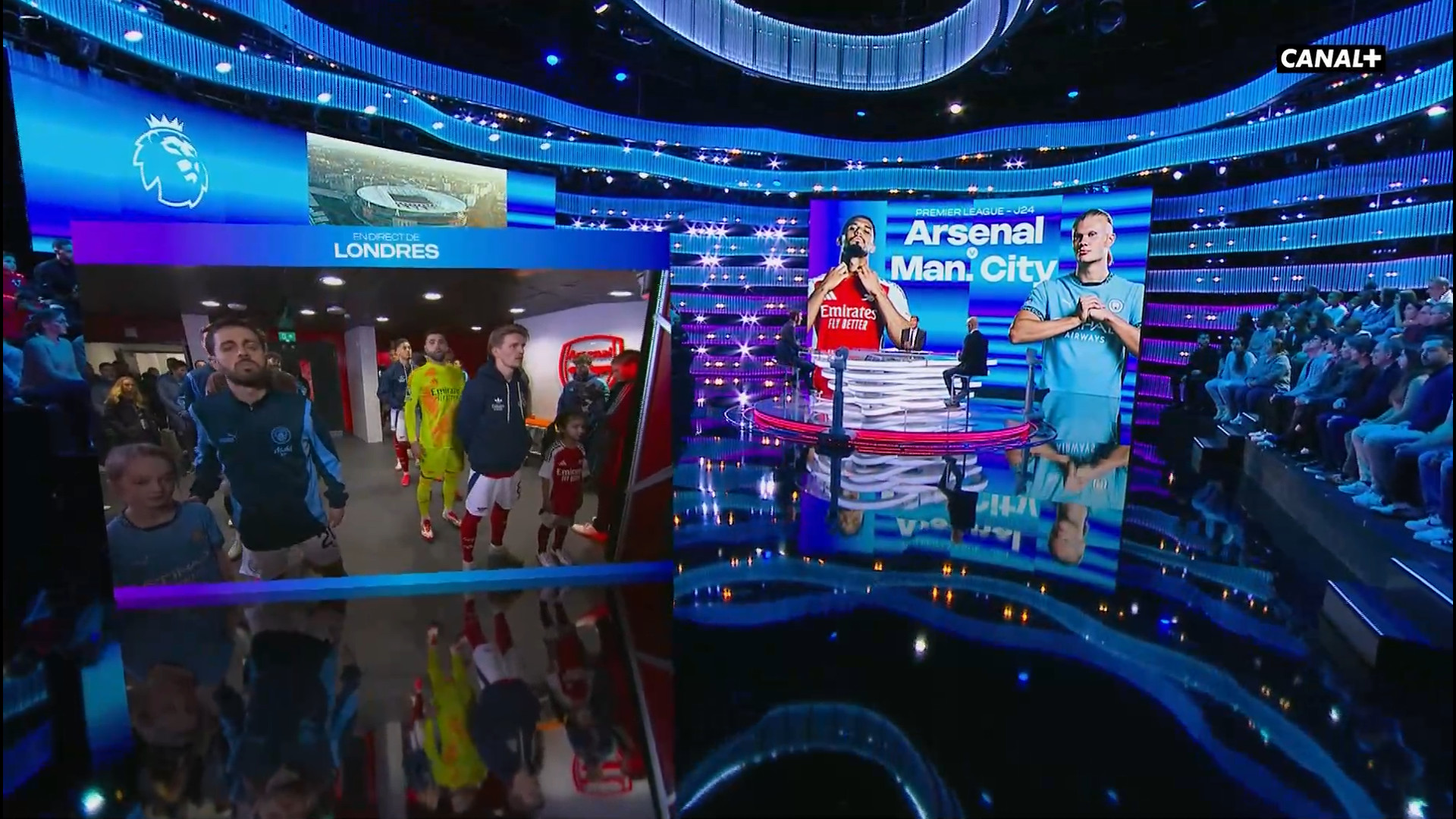نیمه اول ارسنال-منچسترسیتی Arsenal-Man City 1MT PL 2024-25 Canal Plus FHD FR مد روز