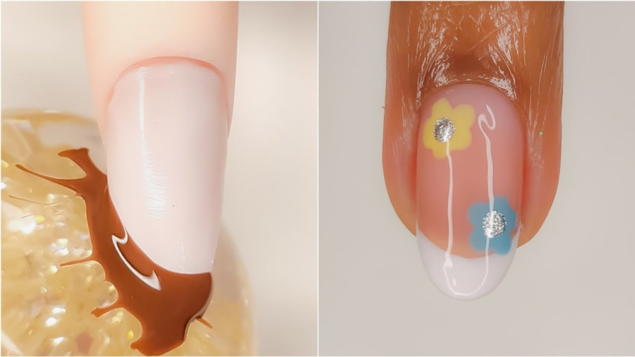 ۵ ایده طراحی ناخن فرانسوی ساده و زیبا | آسان و شیک