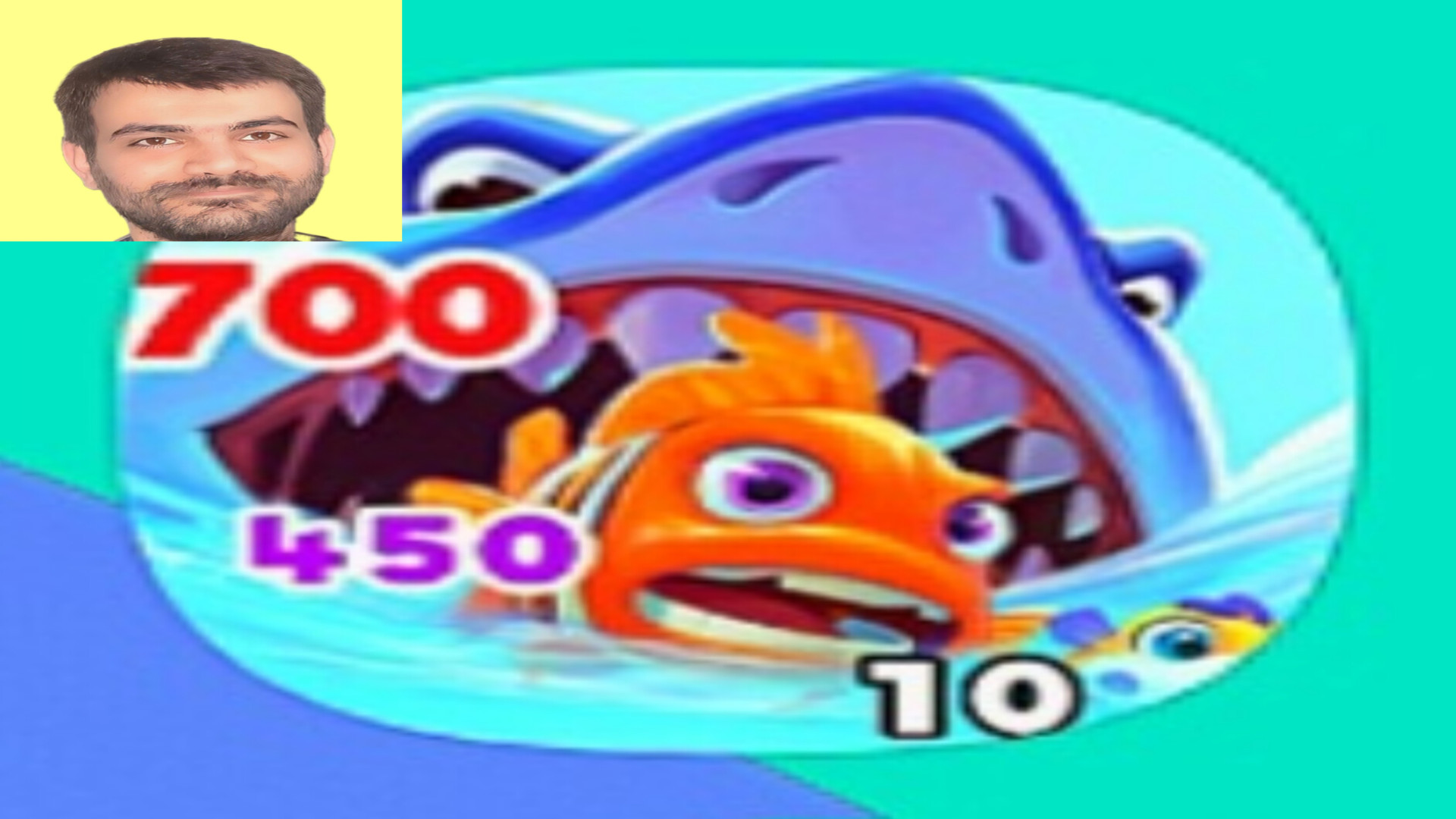 معرفی و بررسی بازی اندروید 1 Fish Go.io زمان313ثانیه