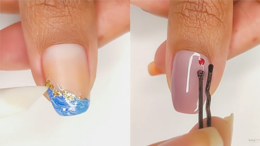 ۵ ایده طراحی ناخن ساده و مرحله به مرحله | راحت و شیک