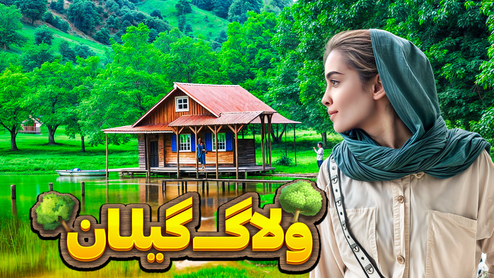 بهشت گمشده ایران ولاگ با حاج خانوم اوتیلومیومبر