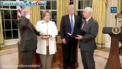 فیلم سوگند وزیر خارجه جدید آمر...