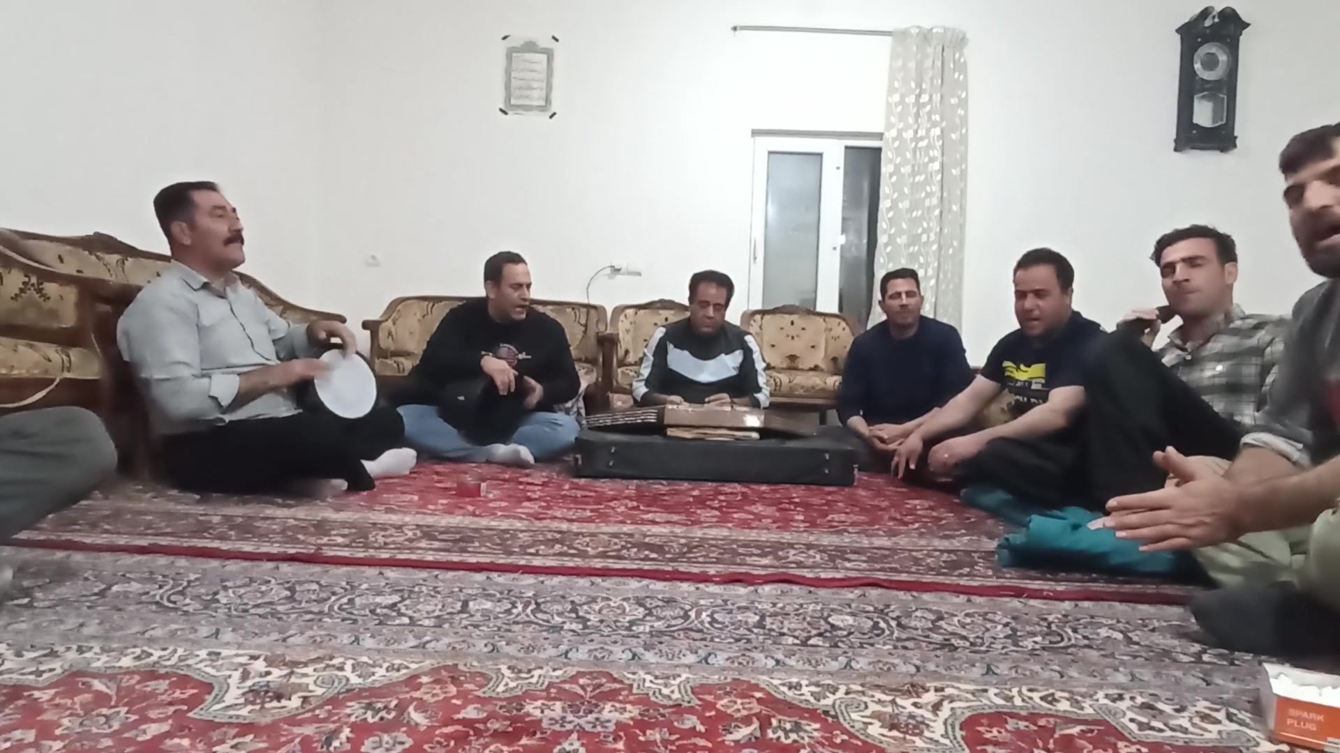 موسیقی محلی ترکی میلاجرد دور همی ، سنتور نوازی دایره نوازی یوتیوب