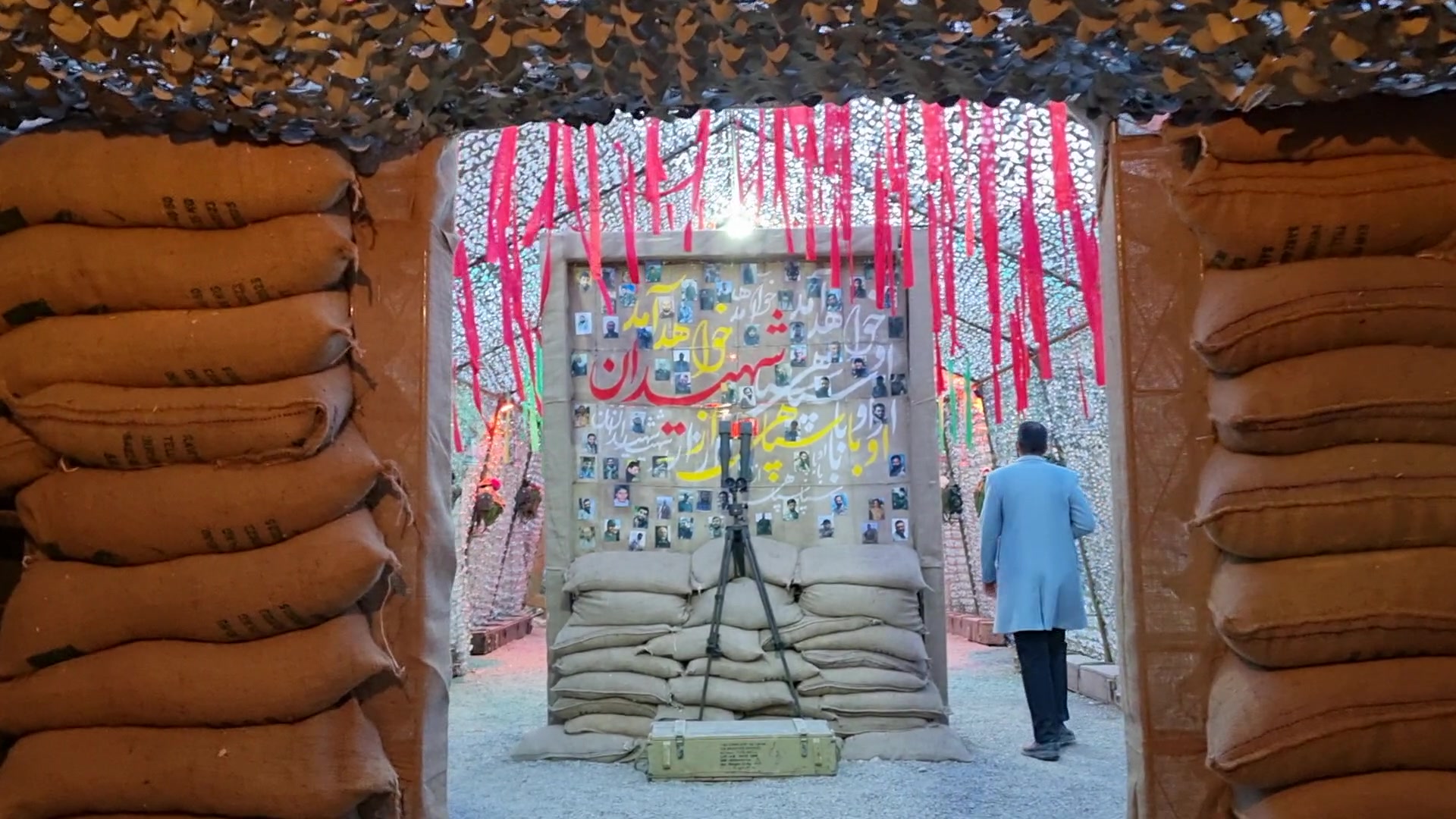 یادمان شهدا در یادواره شهدای فشارکی