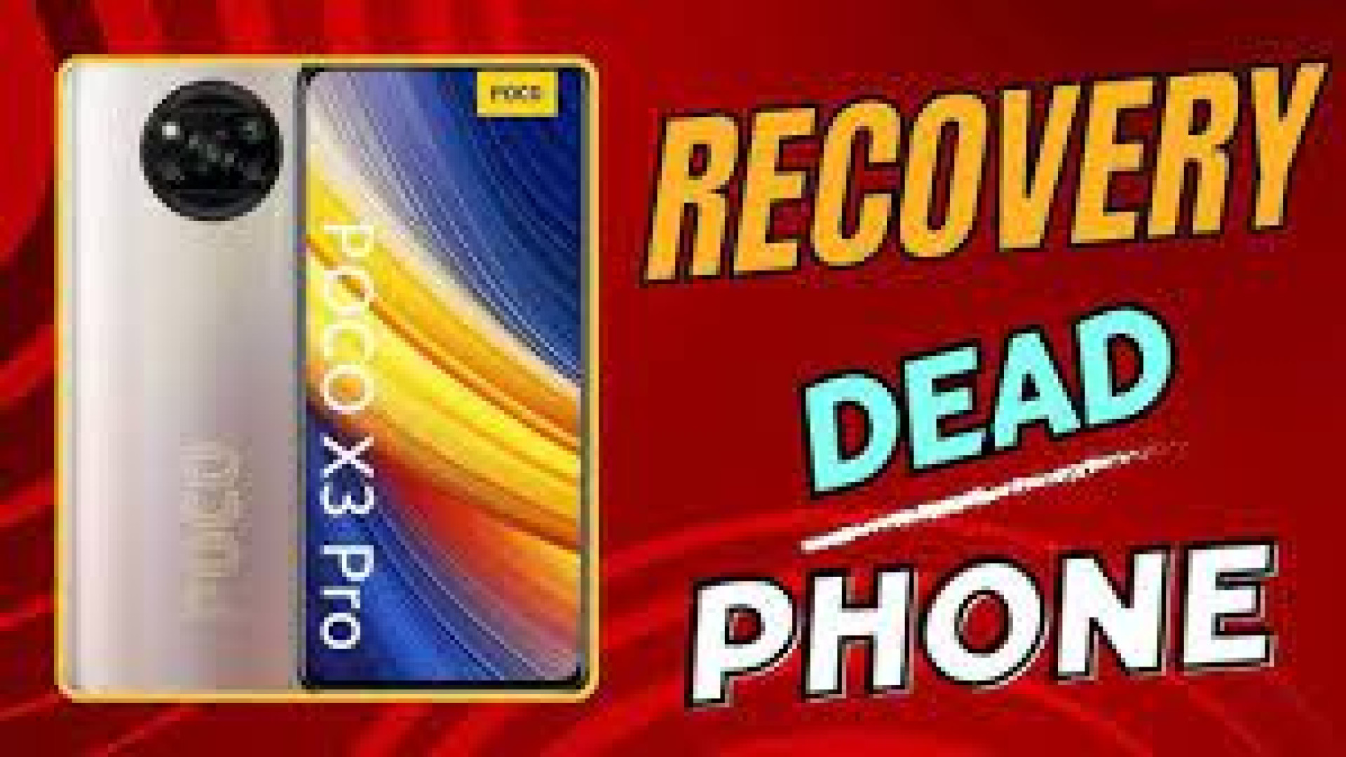 ریبال سی پی یو و رم و هارد پوکو ایکس تری پرو POCO X3 PRO ریستارت و هنگ روی لوگو ترمیم زیبایی دندان