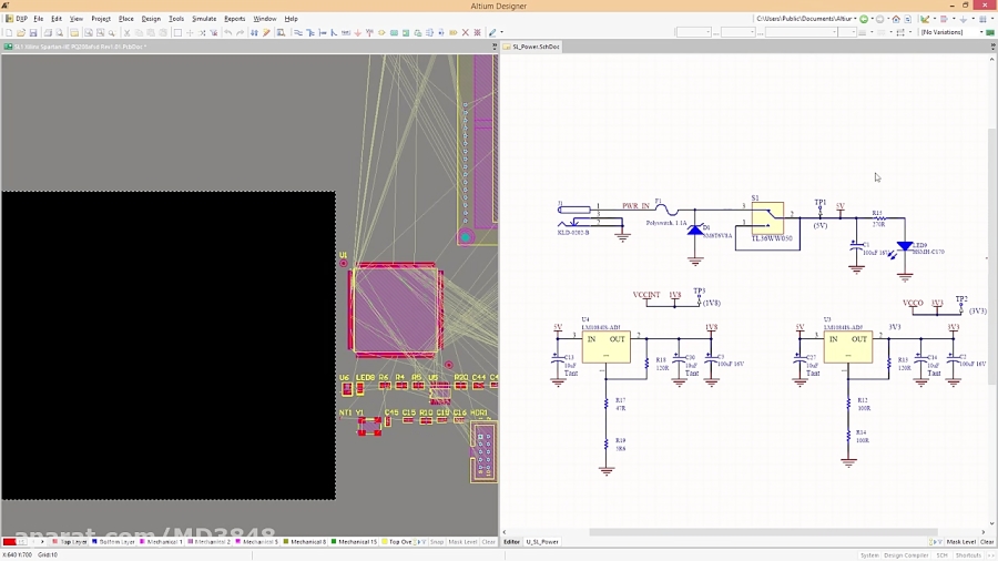 Сборочный чертеж altium designer