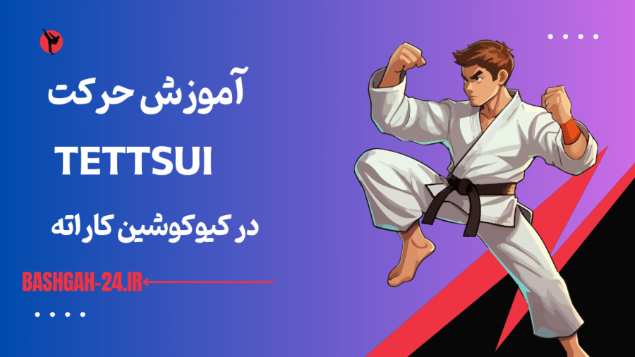 آموزش حرکت tettsui در کیوکوشین کاراته