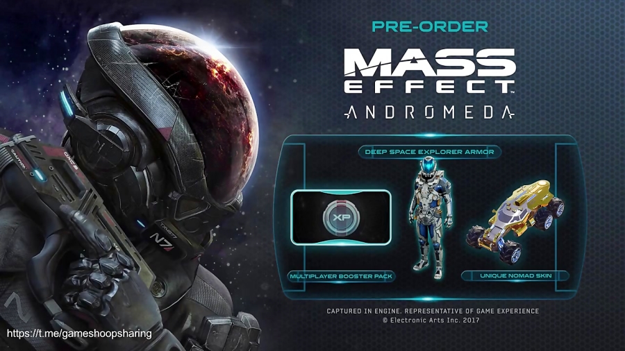 تریلر جدید Mass Effect: Andromeda