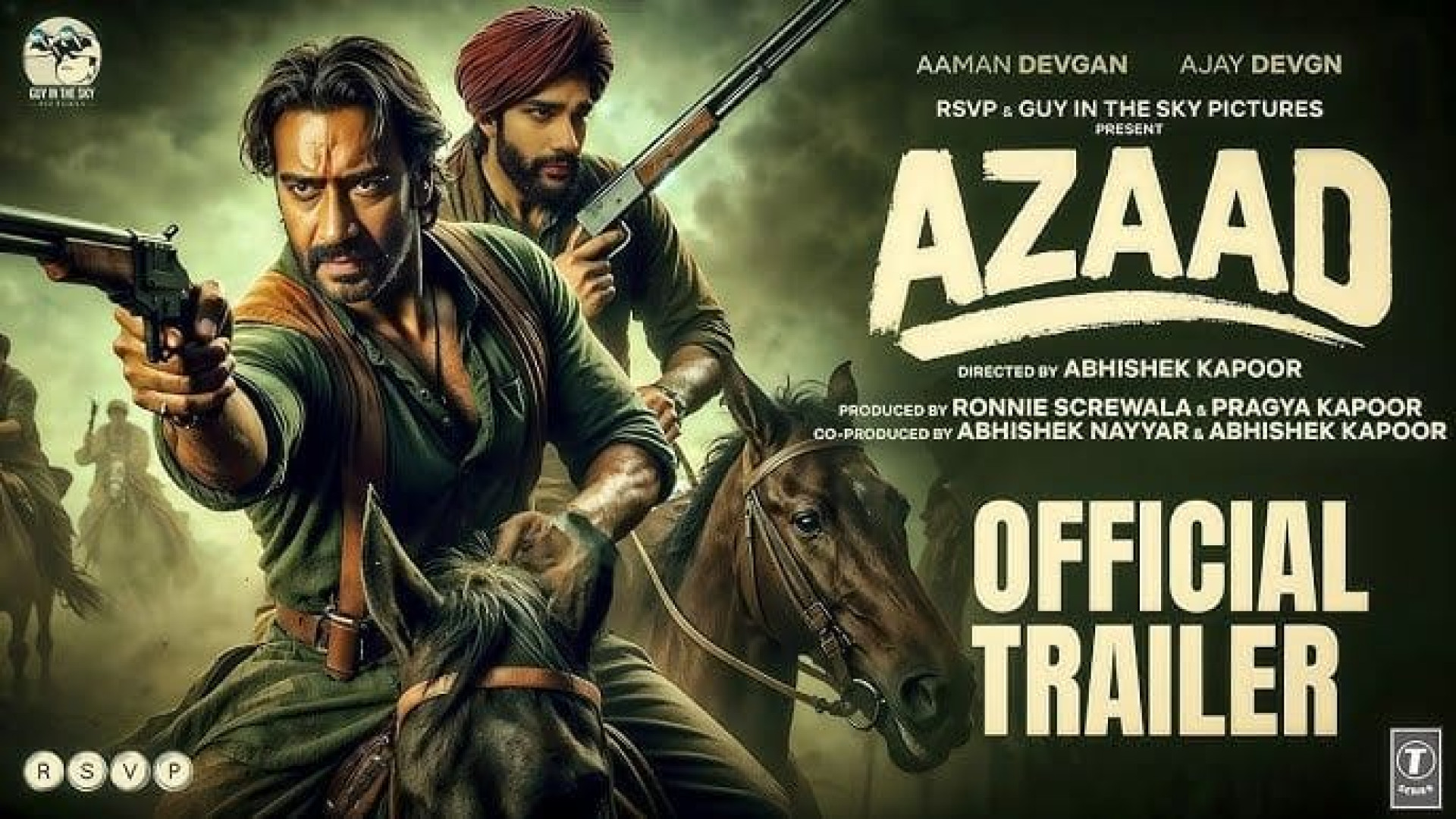 معرفی و تریلر فیلم اکشن Azaad 2025 آزاد در سایت upko.ir زمان95ثانیه