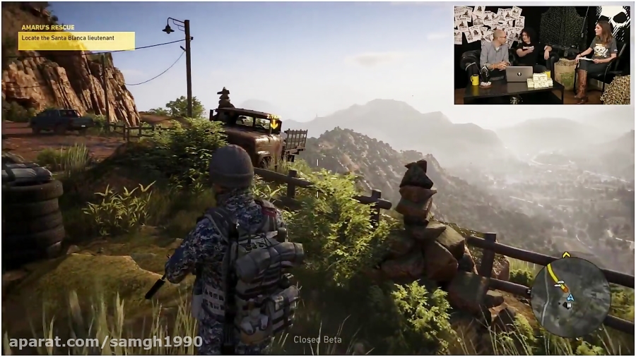 گیم پلی بازی GHOST RECON WILDLANDS