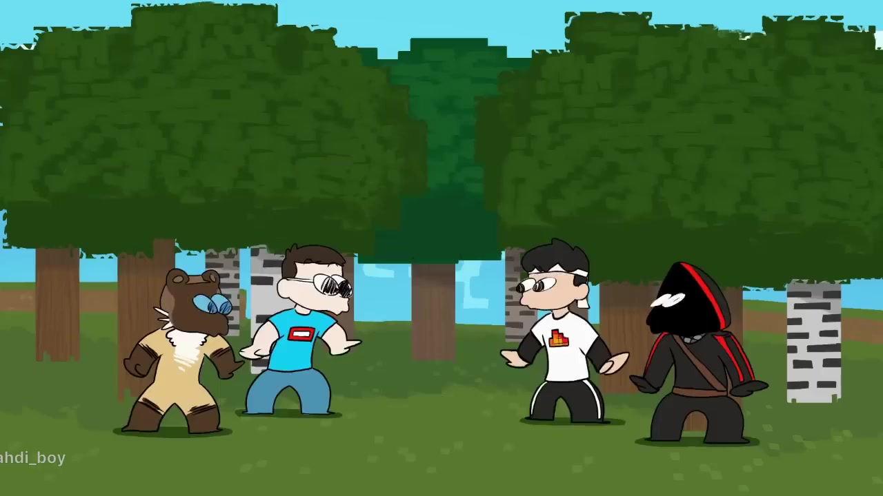 انیمیشن من هانت یا MANHUNT دریم در ماینکرفت نیمار جونیور