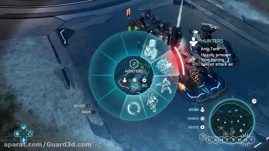 15 دقیقه گیم پلی بازی Halo Wars 2 ( بخش تکنفره )