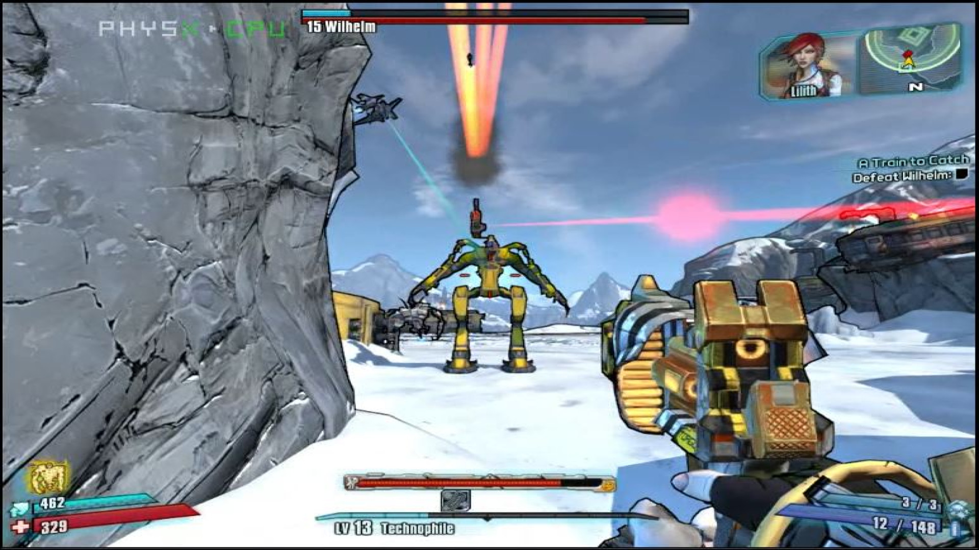 گیم پلی Borderlands 2 .غول روباطی 15Wilhelm مزوتراپی