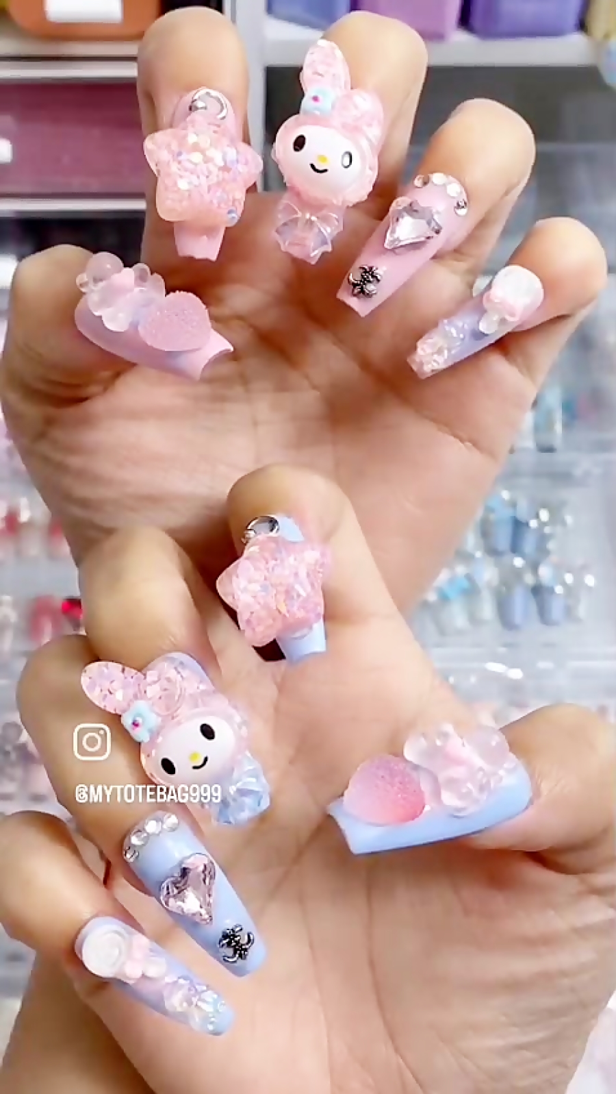 دیزاین ناخن ملودی