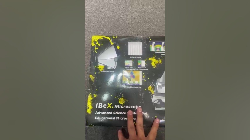 میکروسکوپ IBEX مدل Pioneer زوم 1200 برابر لولوی بیابون