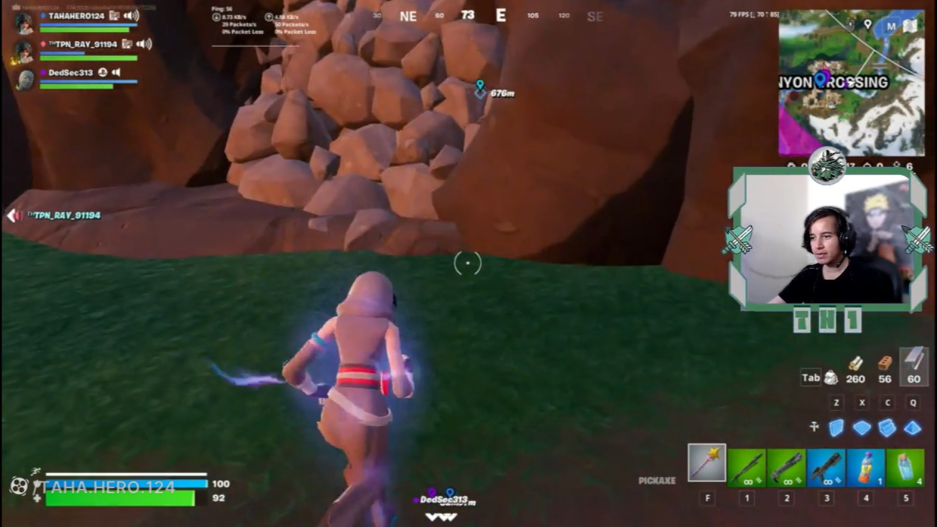 مکان مخفی سیزن جدید فورتنایت! اولین مچ! طاها سفینه باز! با ایلیا! Fortnite محسن چاوشی