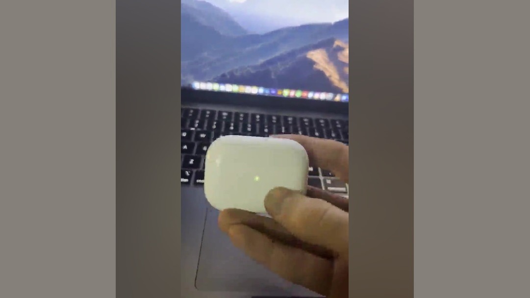 هدفون بلوتوثی اپل مدل AirPods Pro 2nd Generation Type-C - فیلم ارسالی خریدار دندان مصنوعی