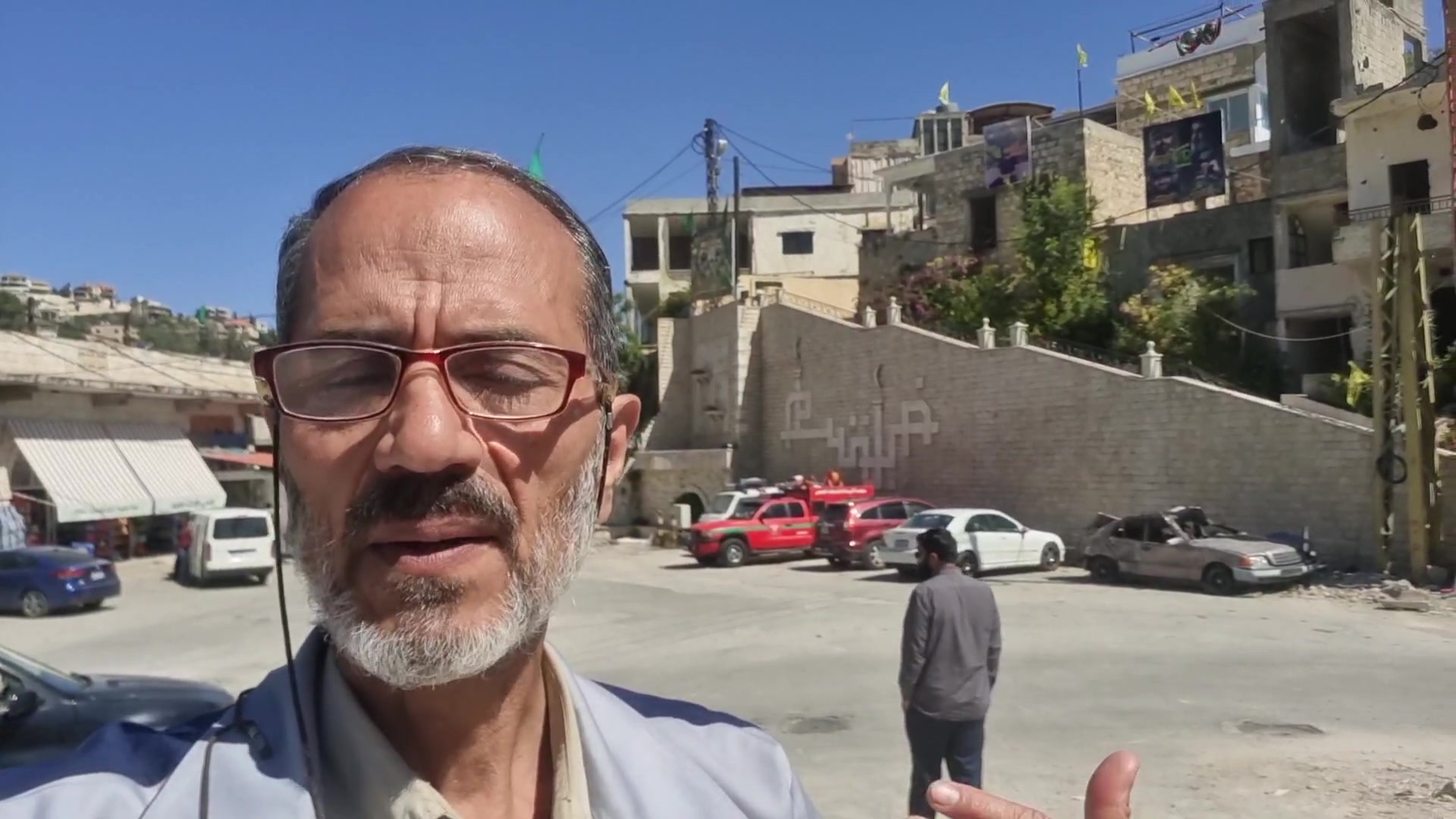 موشک اسراییل به مسجد روستای خربسلم