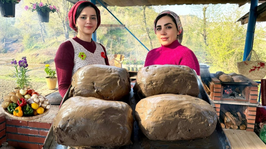 دستور پخت شگفت انگیز مرغ آشپزی با گل